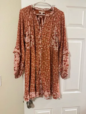Listicle Women’s long sleeve mini dress thumbnail 7