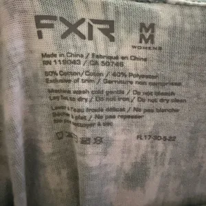 Women's FXR Teal Tie-Dye Hooded Long Sleeve Top thumbnail 3