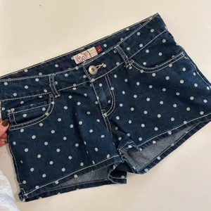 Y2k polka dot mini shorts thumbnail 4