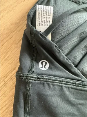 Lululemon Free to Be High-Neck Longline Bra Wild *Light Support, A/B Cup - Rainforest Green 6 thumbnail 3