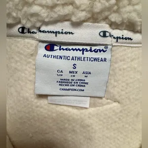 Champion white fleece thumbnail 3