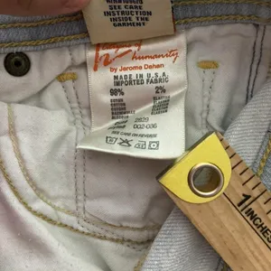 Y2K Citizens of Humanity Ingrid 002 Low Waist Flare‎ Jeans Light Wash Stretch 27 thumbnail 6
