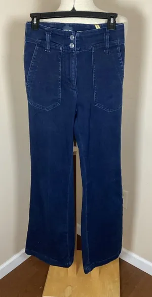 Maeve by Anthropologie The Colette High-Rise Wide-Leg Jeans Size 25 thumbnail 1