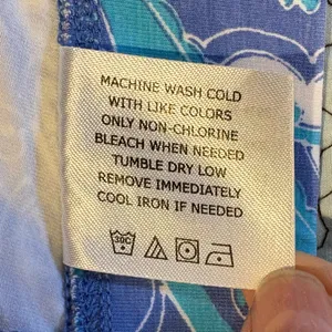 COOLIBAR Monterey Morada Aqua Blue Paisley UPF 50 Leggings Sun Protection~S💛 thumbnail 11
