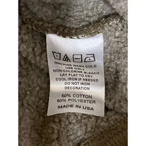 Soul Cycle Women's Olive Green GWCH Fleece Long Sleeve Half Zip Sweatshirt Sz S thumbnail 6