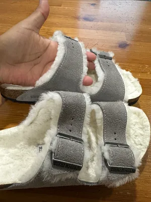 Birkenstock Arizona Shearling Sandal Size 38 thumbnail 9