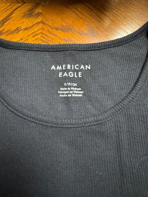 American Eagle Outfitters Ribbed Baby Tee thumbnail 3