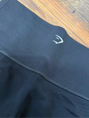Gymshark Black Seamless Performance Leggings S thumbnail 2