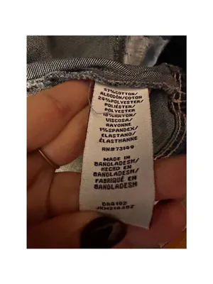 One5One Denim Medium Wash Blue Jacket Size L thumbnail 7