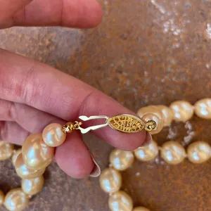 Vintage Marvella Single Strand faux Pearl Necklace thumbnail 4