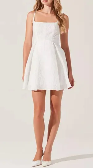 ASTR The Label Dress Mini White thumbnail 1