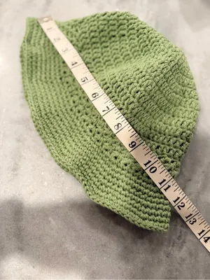 Handmade Crochet Bucket Hat 100% Cotton Lightweight Packable Festival Boho Beach thumbnail 4