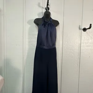 After Six Navy Pantsuit Size Small NWOT thumbnail 10