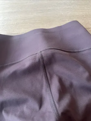 Fanka Body Sculpt 7/8‎ Leggings 2.0 Reversible Wear High Rise Compression Brown thumbnail 9