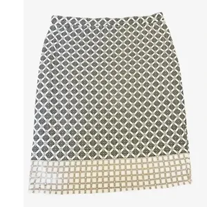 Max Studio Women’s Elastic Waist Geometric Pattern Pencil Skirt SZ S thumbnail 2