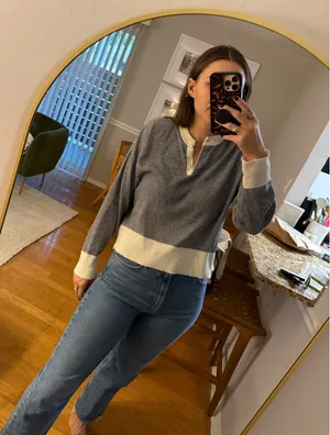Zara Striped Sweater thumbnail 2