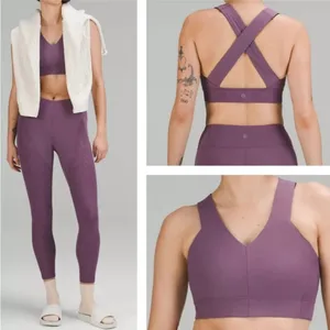Lululemon Lab Embossed Nulu Cross-Back Yoga Bra thumbnail 2