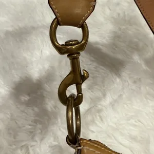 Coach Tan and Brown Crossbody Bag thumbnail 5