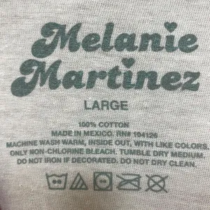 Melanie Martinez Cry Baby Building Blocks Tshirt size large thumbnail 4