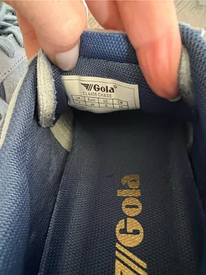 Gola Suede Chase Sneakers in Blue Air / Off White / Moonlight / Gum NWOB thumbnail 7