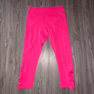 Free People Movement You’re A Peach Pink Leggings thumbnail 2