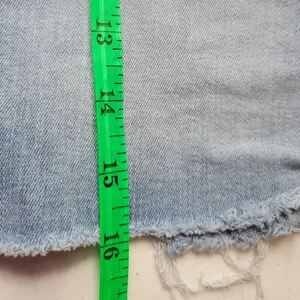 Calvin Klein Jeans Distressed Denim Mini Skirt‎ Coastal Cowgirl Western Festival Retro 90s Size 27 thumbnail 6