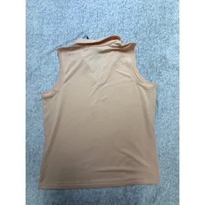 Walter Hagen Clubhouse Scallop Sleeveless Golf Polo Peach Fuzz XXL‎ WGH11518 thumbnail 5