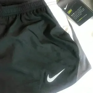 Nike Dri-fit black lined running shorts sz S NWT thumbnail 3