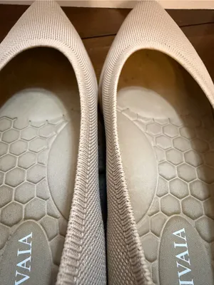 Vivaia Veronica All Day Standing Comfort Water Repellent Flats Washable Almond thumbnail 9