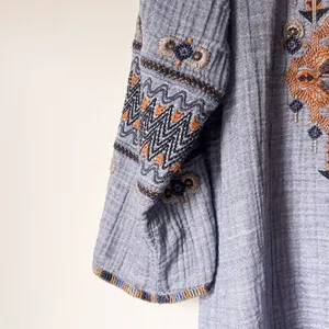 Johnny Was Amika Peasant Blouse Size S thumbnail 8