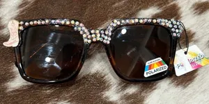 Western cowboy boot sunglasses brand new handmade thumbnail 1