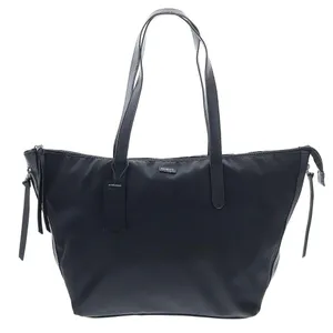 Botkier New York Bond Black Nylon Tote Bag Side Zippers Large New Tags thumbnail 2