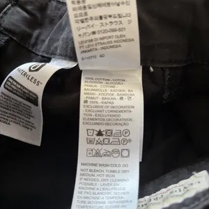 Levi's Premium Loose Cargo Pants Womens Size 23 Black Wide Leg Cotton Y2K thumbnail 6