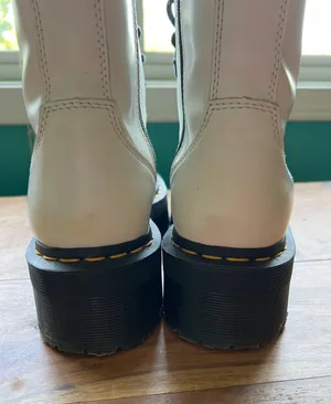 Dr. Martens White Jadon Boot thumbnail 4