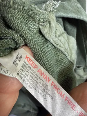 Daily Practice by Anthropologie Twist-Collar Hoodie in Sage Green W2487 Sz XS thumbnail 7