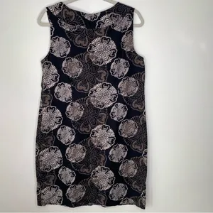 212 Collection Linen Cotton Floral Shift Dress Sz 14 thumbnail 2