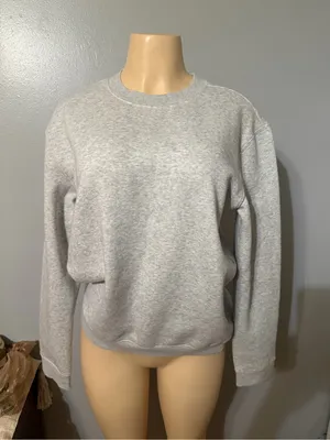 SKIMS Classic Crewneck Sweatshirt in Heather Gray NWOT thumbnail 1