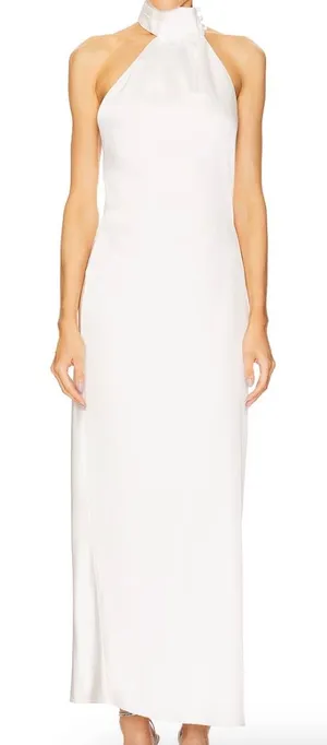 Darcy Backless Dress White Size 8 thumbnail 1