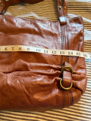 Kooba Shoulder Bag Brown Leather thumbnail 5