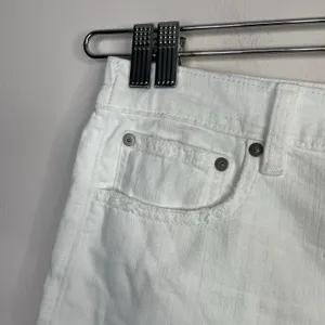 Aerie Daydream Distressed Comfy Denim Jean Shorts cutoffs White plus XXL 20 thumbnail 3