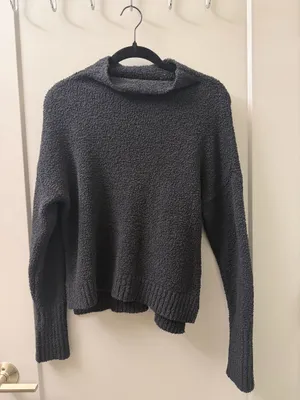Ugg Women’s Black Knit Turtleneck thumbnail 4