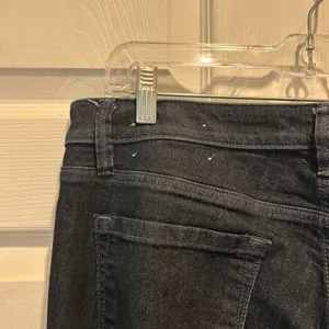 Loft Modern Bootcut Jeans Womens 32/14 Dark Wash Denim Stretch Mid Rise Western‎ thumbnail 7