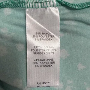 Nina Leonard Green Floral Maxi Skirt‎ Size Medium EUC thumbnail 5