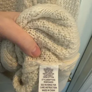 Altar'd State Cream Cable Knit Sweater thumbnail 7