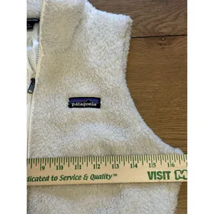 Patagonia‎ Women's Los Gatos Fleece Vest Full Zip White Size S STY25216 Preppy thumbnail 6