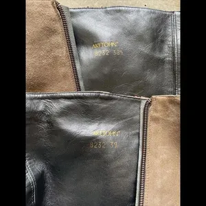 Aketohn 8232‎ Women's Dressy Italian Suede Leather Knee high Boots Brown 38.5 thumbnail 6