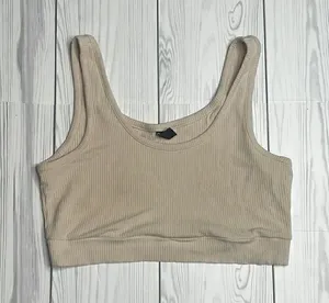 Windsor ribbed crop tank large thumbnail 1