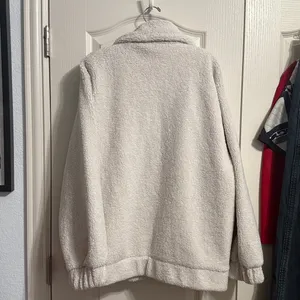 UGG Jackeline Cream Teddy Bear Oversized Winter Jacket Coat Minimalist Coquette thumbnail 3