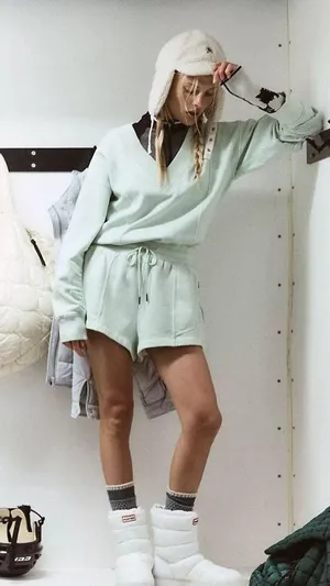 NWT Free People Intercept Romper In Pistachio Sold Out Color thumbnail 1