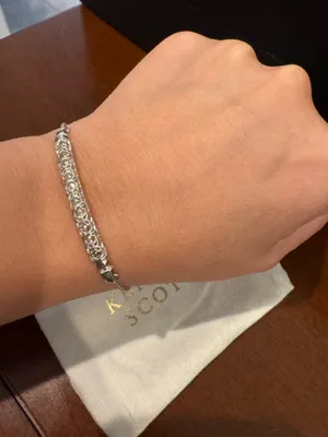 Kendra Scott Gilly Silver Bracelet New thumbnail 4